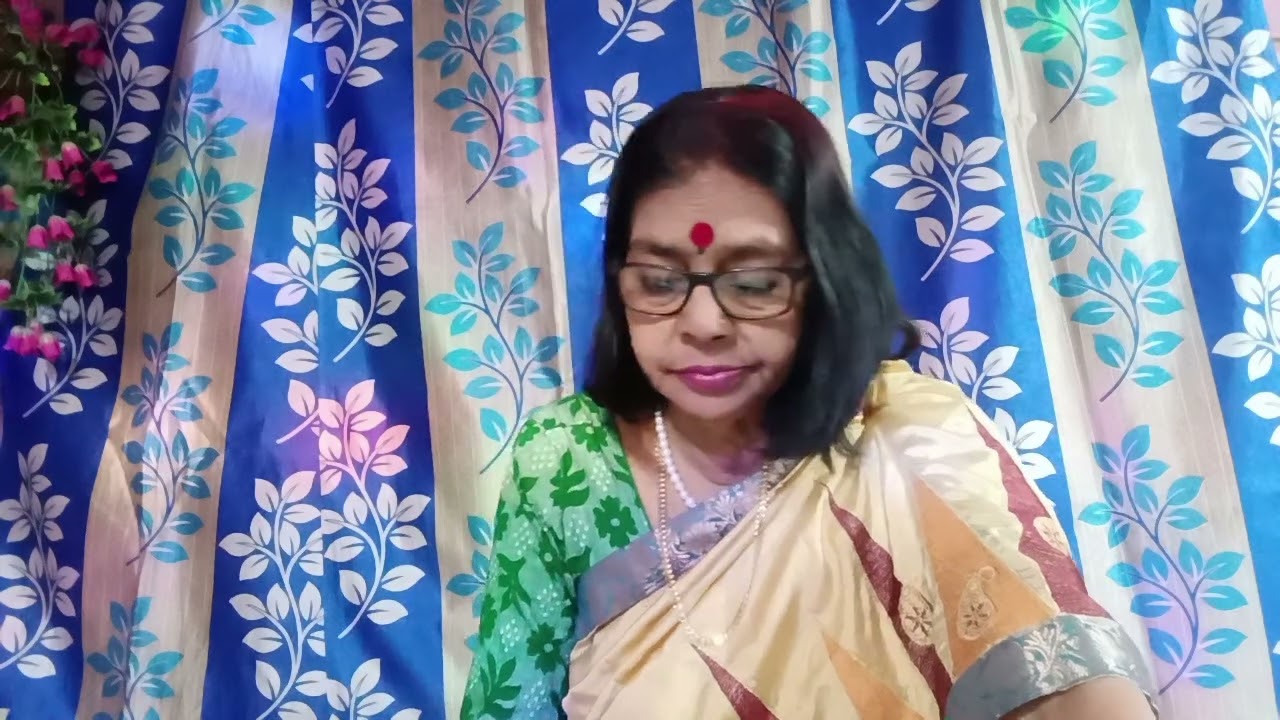 Ami tomaro sange bedhechhi... Rabindra Sangeet. Song by gouri Roy.