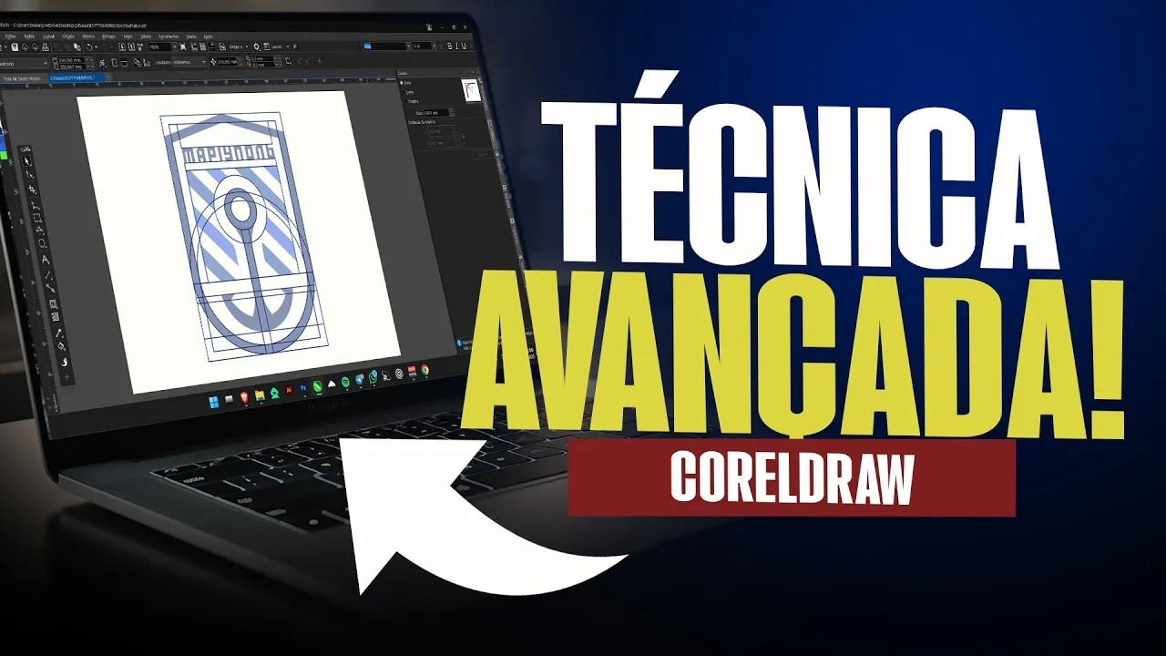 Isso Vai Elevar Seu CorelDraw a Outro Nível! Vetorização Avançada!