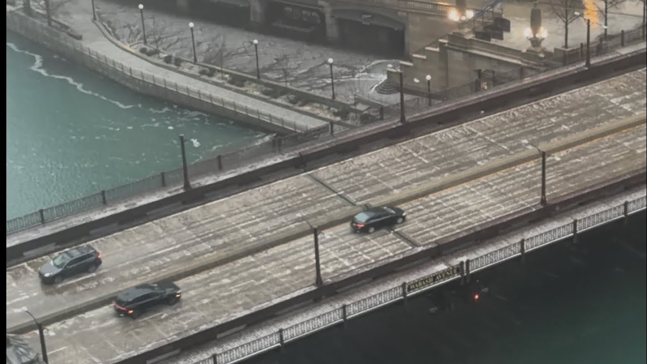 Hail Storm In Downtown Chicago [March 10, 2026]