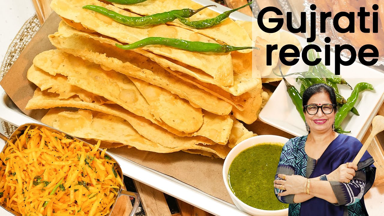 सही माप और परफेक्ट ट्रिक से बनाएं बाजार जैसा फाफड़ा और संभारा Gujarati Fafda Recipe | Sambharo