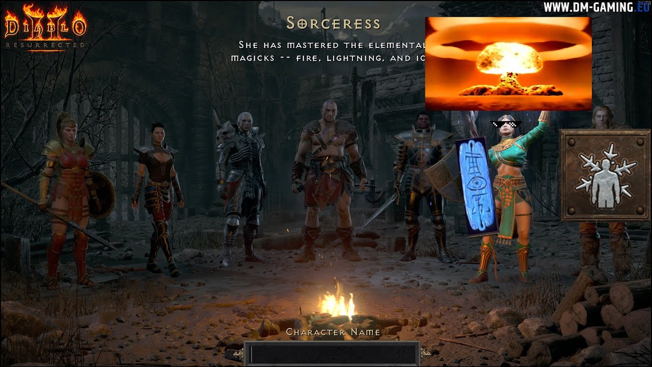 Sunder Charm Diablo 2 Resurrected, Blizzard Cold Mastery Sorceress is broken !
