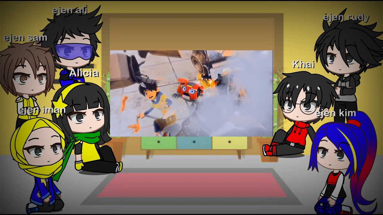 Para ejen muda React to Mechamato ( Part 1/??? ) || [ Gacha Club ] || ( Rusdi Yansah ) 