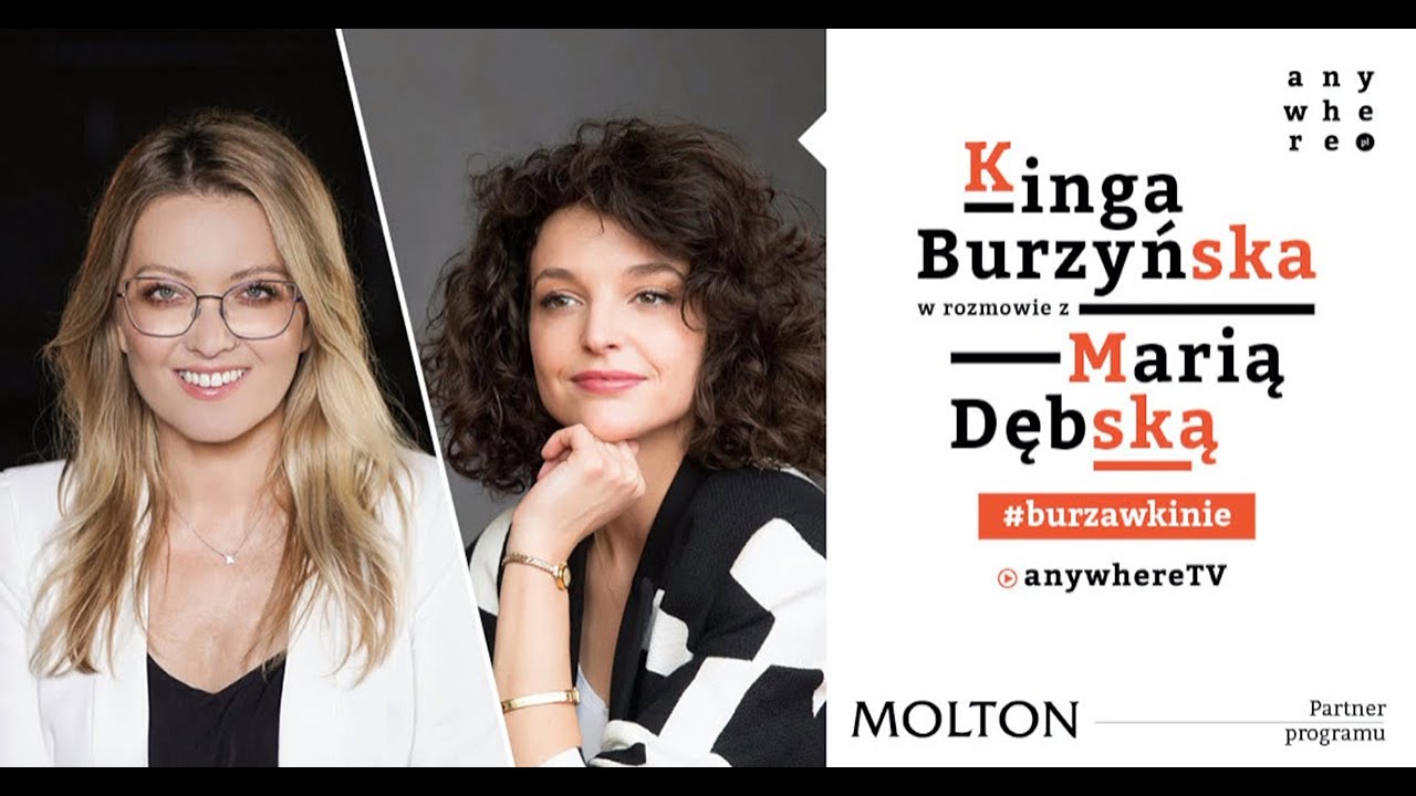 #burzawkinie Kinga Burzyńska - Maria Dębska - wywiad