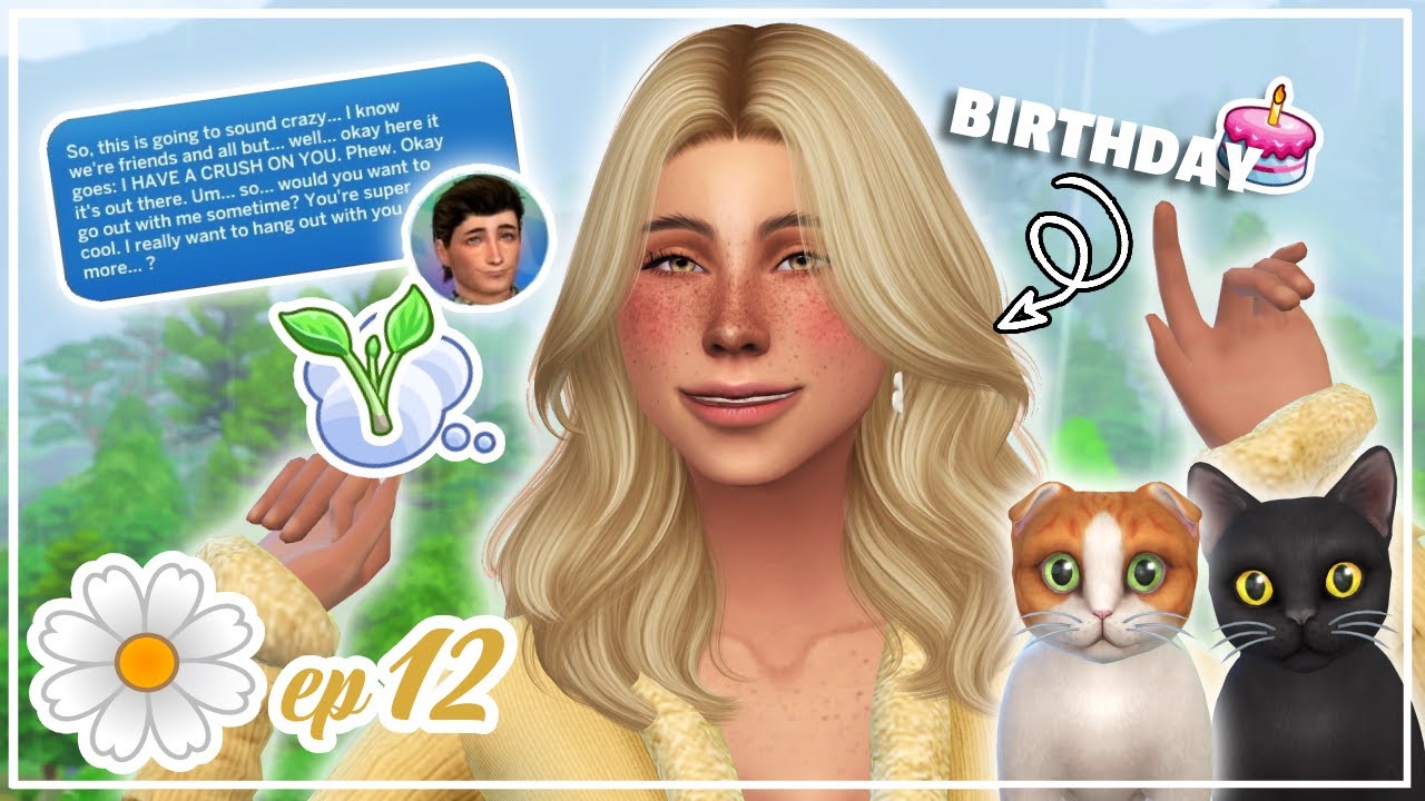 He INVITED us on a date with his WIFE?!🤨 SIMS IN BLOOM CHALLENGE! 🌼 Daisy #12