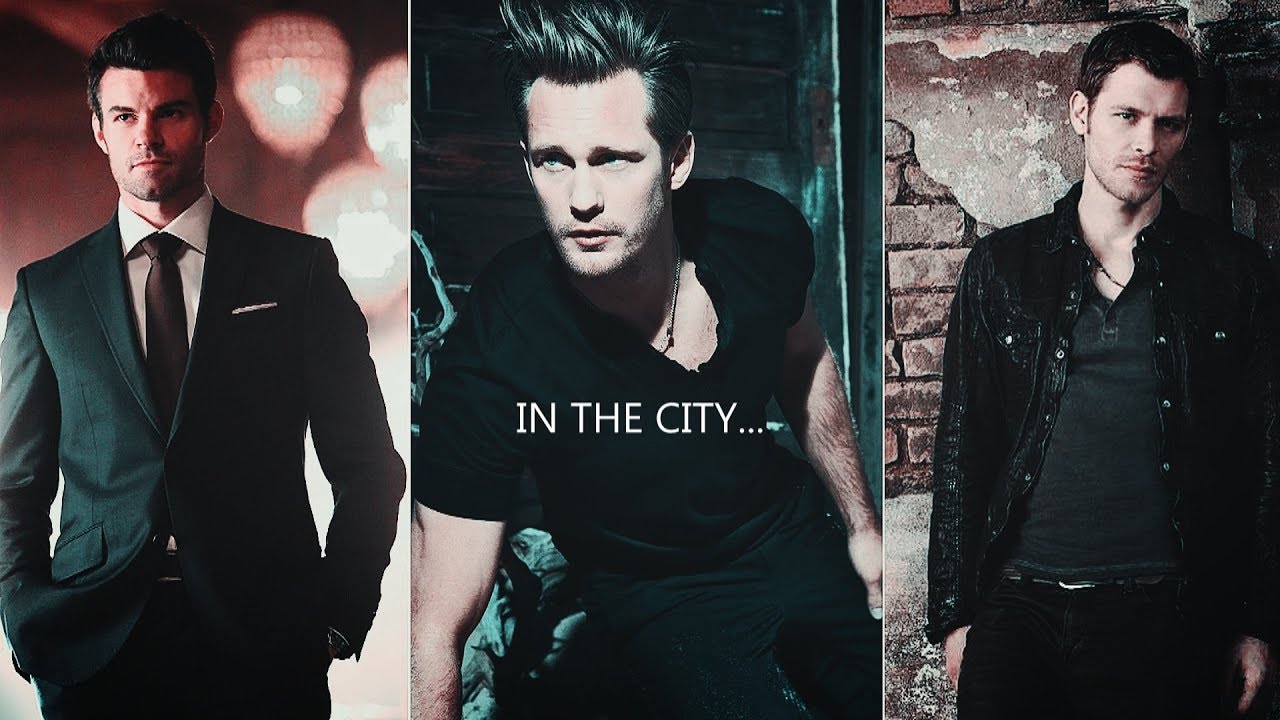 ►Eric Northman, Klaus, Elijah, Jasper - In the city