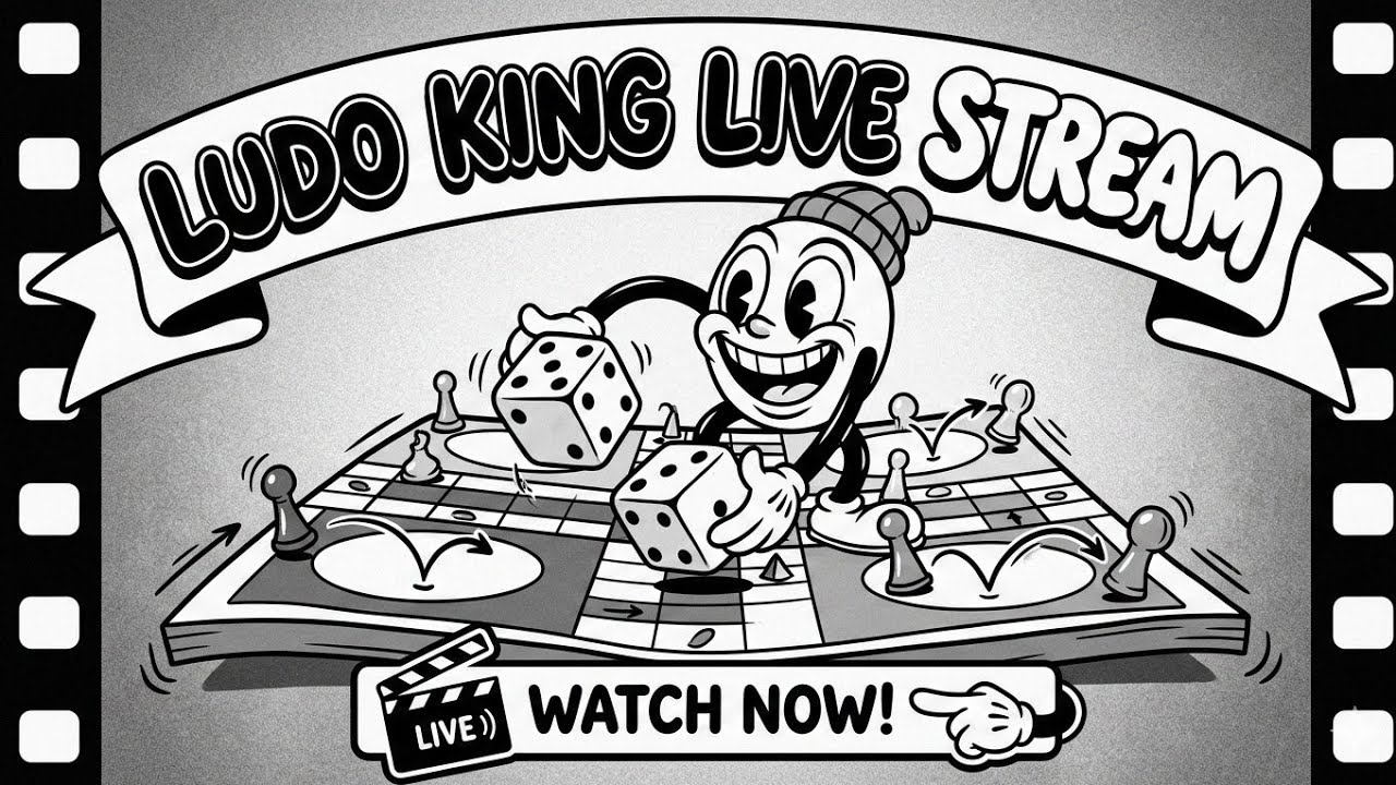 Today ludo king live stream online match