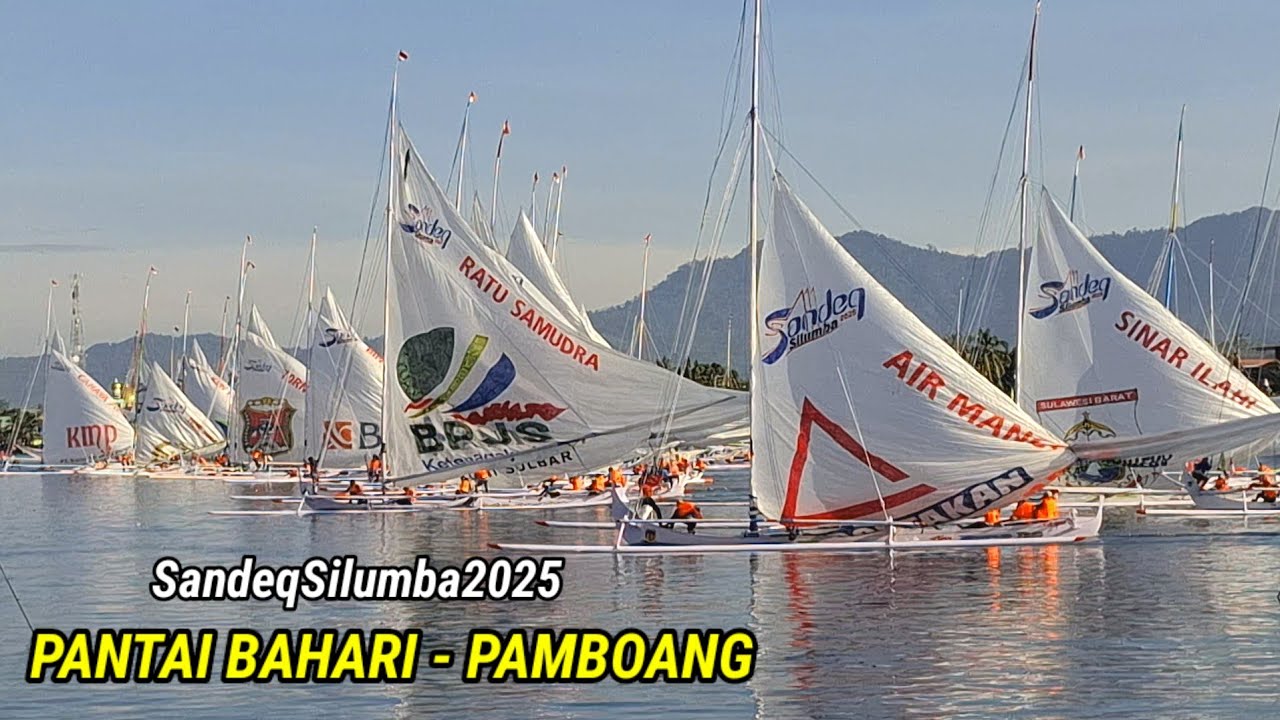 Sandeq Silumba 2025 Etape 1 || Pantai Bahari - Pamboang