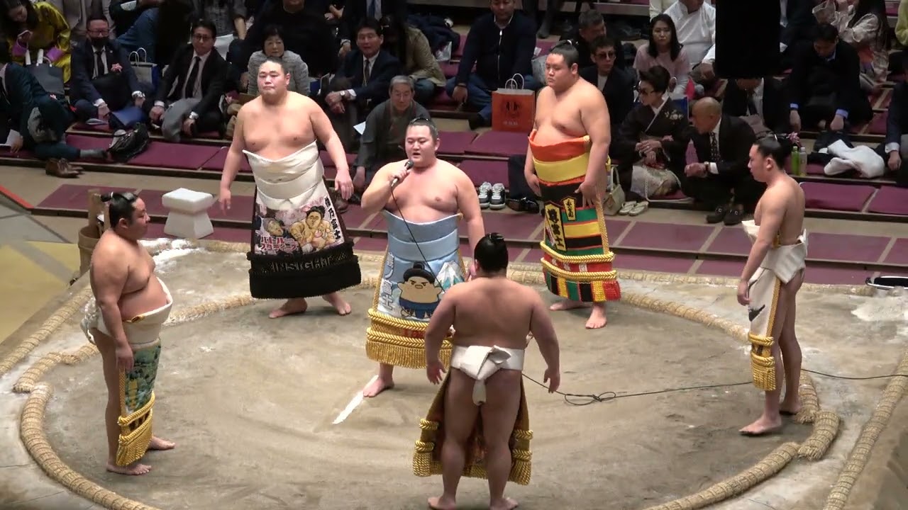 4K相撲甚句 - 琴ノ藤 美浜海 栃岐岳 鶴ノ海 本東 蒼富士【照ノ富士断髪式】  sumo jinku ［TERUNOFUJI retirement ceremony］2026/1/31