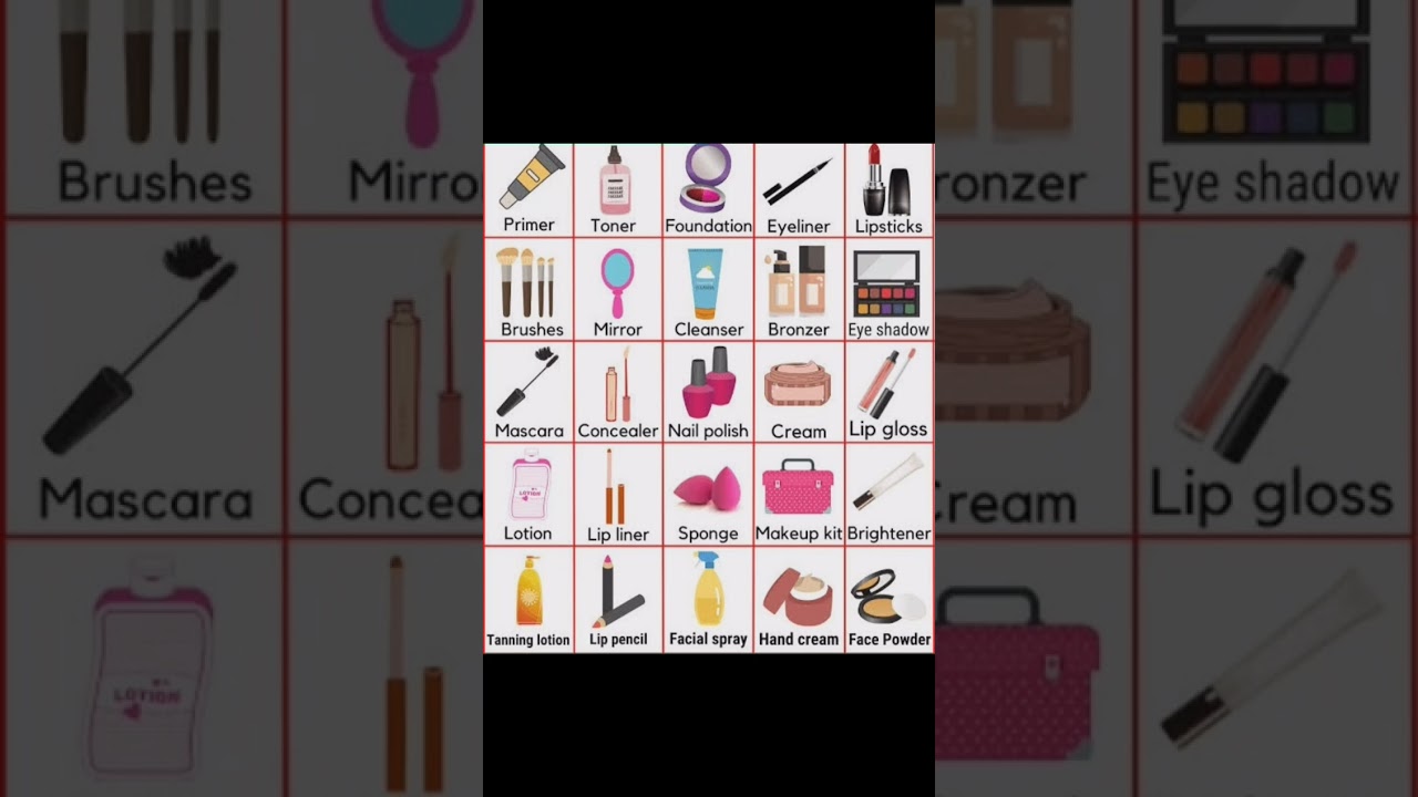 Makeup Products  Name