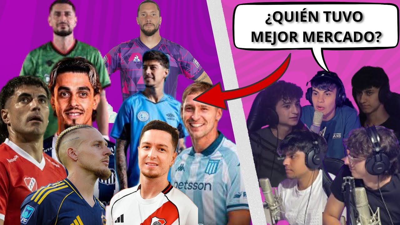Comparamos los FICHAJES de los equipos argentinos con los de sus CLÁSICOS