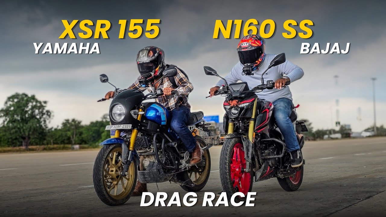Pulsar N160 vs Yamaha XSR155 🔥 | DRAG RACE
