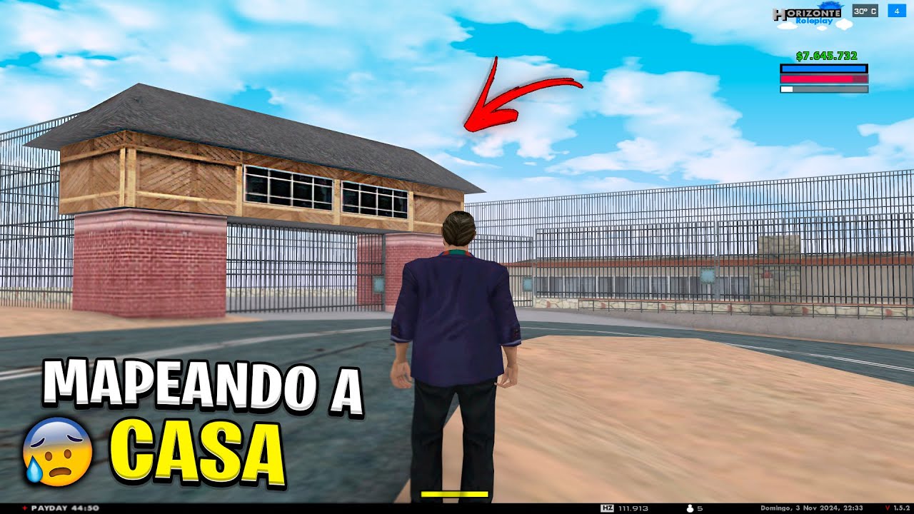 MAPEANDO MINHA CASA NAS MONTANHA 😍 GTA SAMP MOBILE/PC