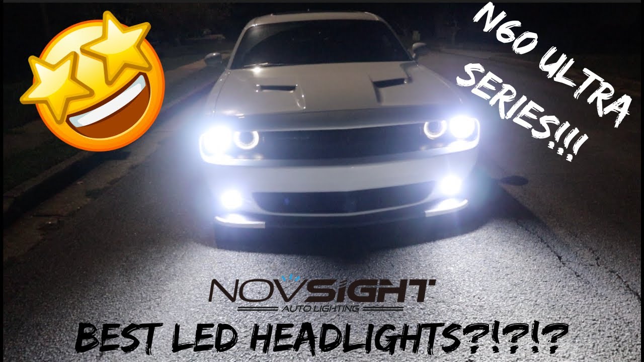 NOVSIGHT N60 ULTRA SERIES HEADLIGHT INSTALL 2015-2023 DODGE CHALLENGER