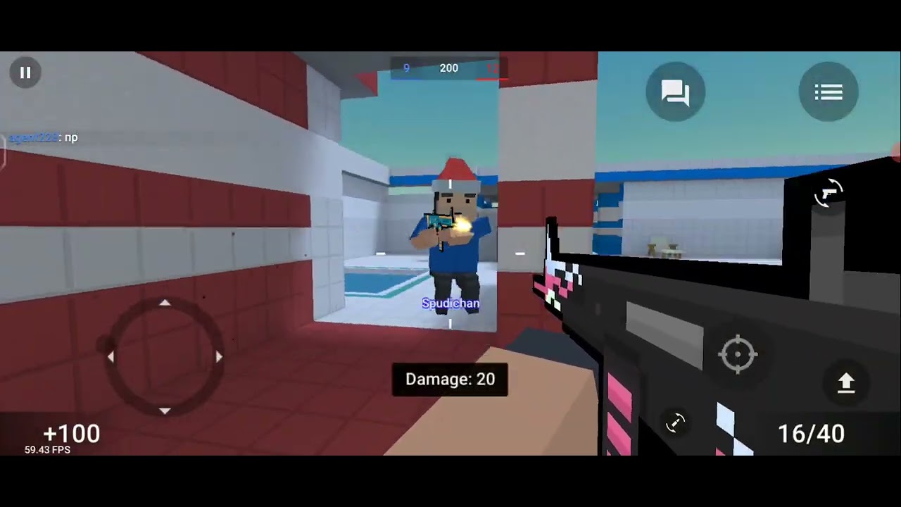 Block Strike 5.8.5V1 Version Attack Stupid Russia Player With Noob
