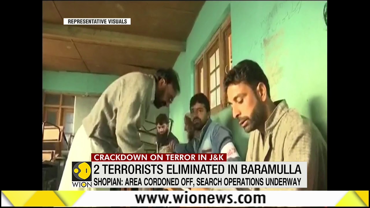Encounter underway between terrorists & Indian security forces in JK valley