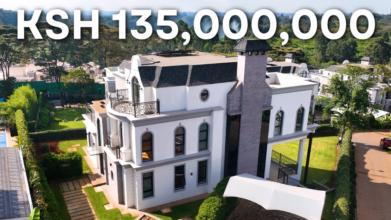 Inside Ksh.135,000,000 5 bedroom #maisonette #housetour in #Loresho #realestate #lifestyle #mansion
