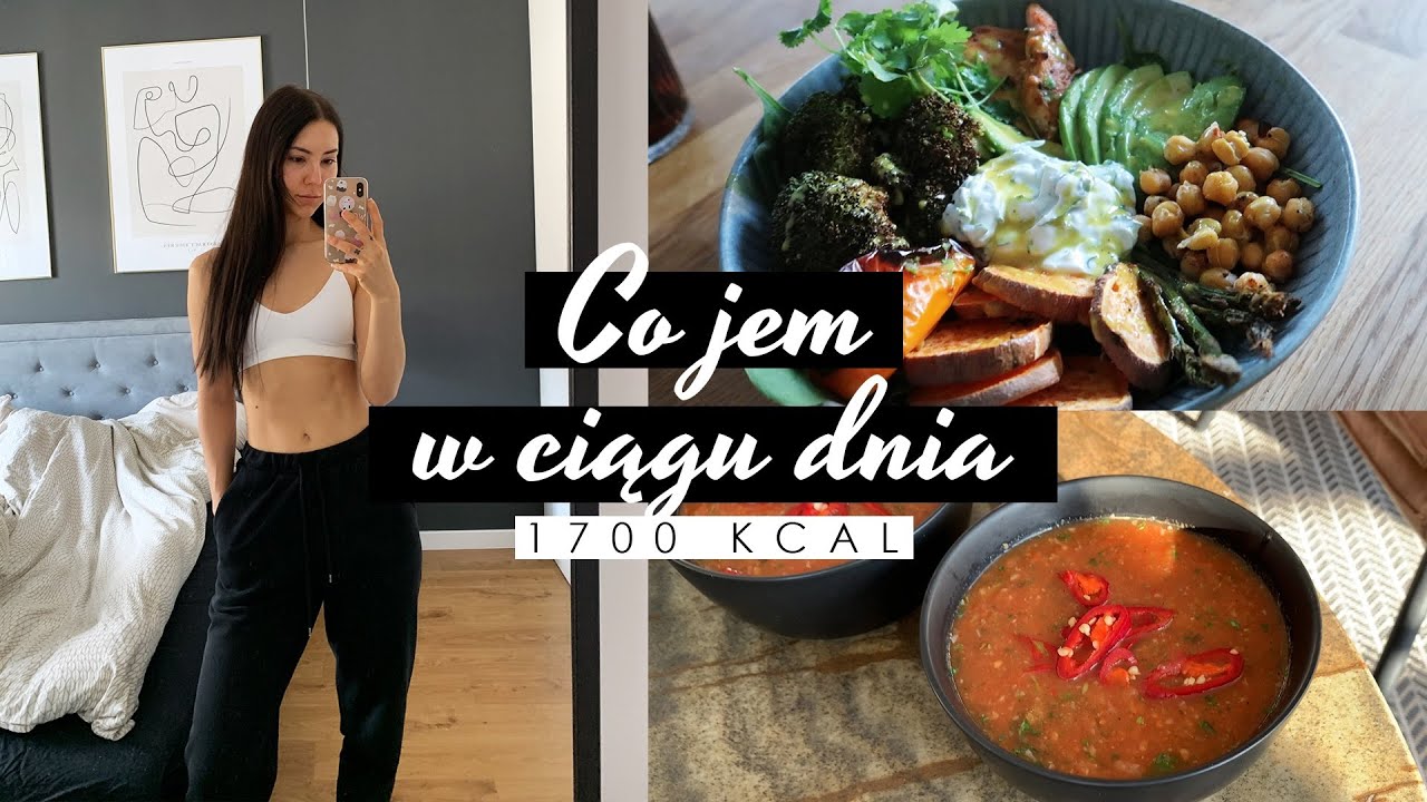 🍓 CAŁY DZIEŃ JEDZENIA 1700kcal 🍓 pieczona owsianka i buddha bowl 🍓