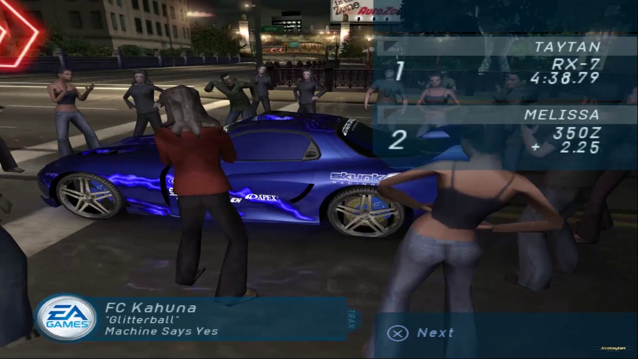 Need For Speed - Underground - Vs. Melissa (Progress 112/111) - Gameplay - Campaign Walkthrough
