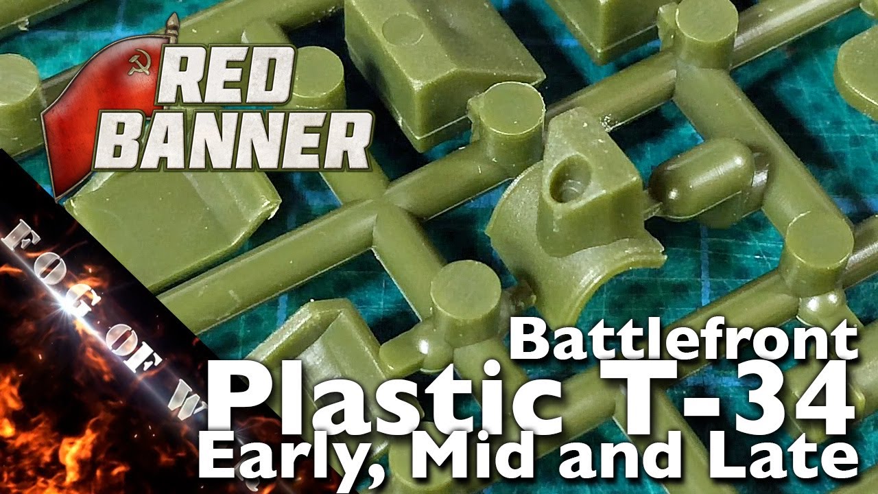 Review | BF Plastic T-34 Early, Mid and Late 1/100 (15mm) | Flames of War