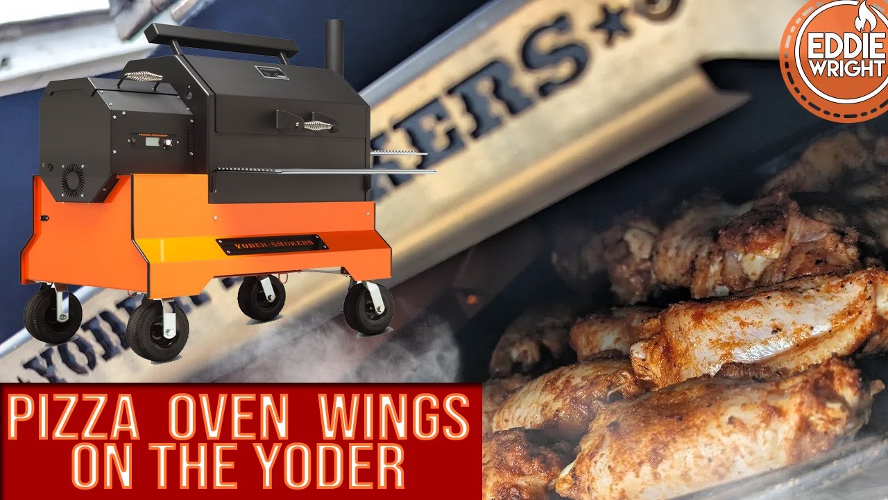 Wood Fired Chicken Wings On The Yoder Pizza Oven