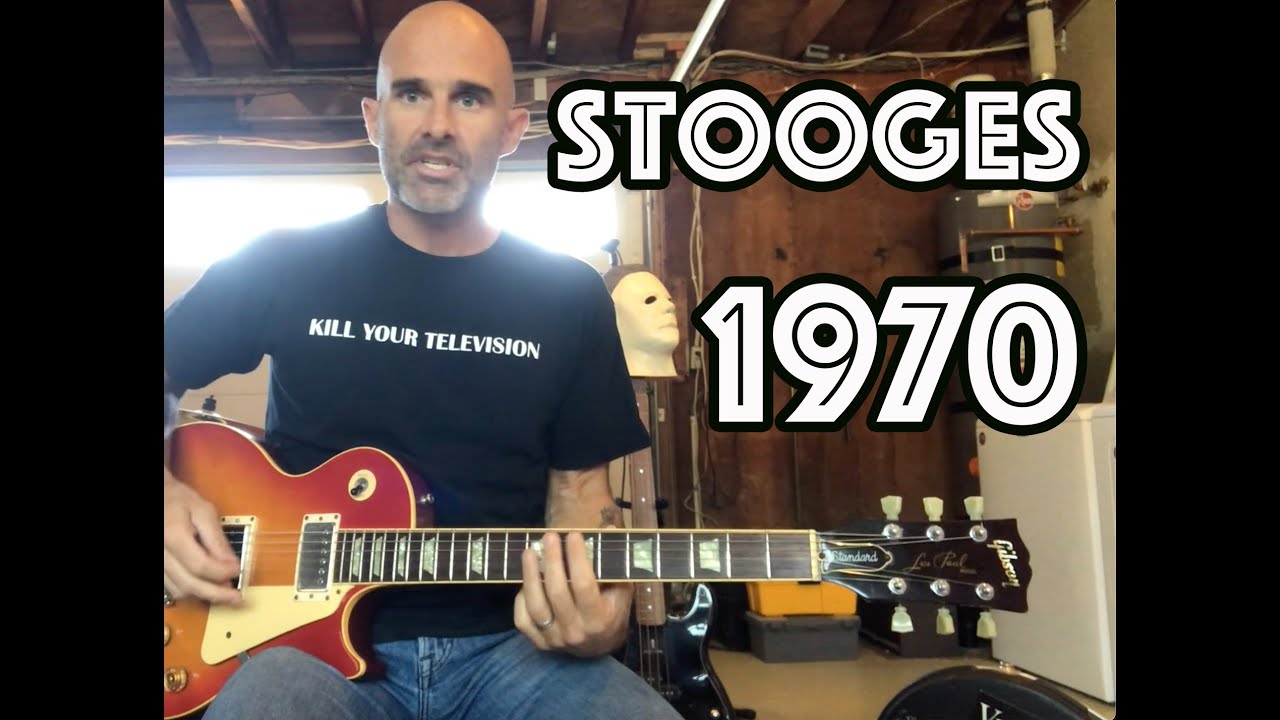 1970 The Stooges Guitar Lesson + Tutorial