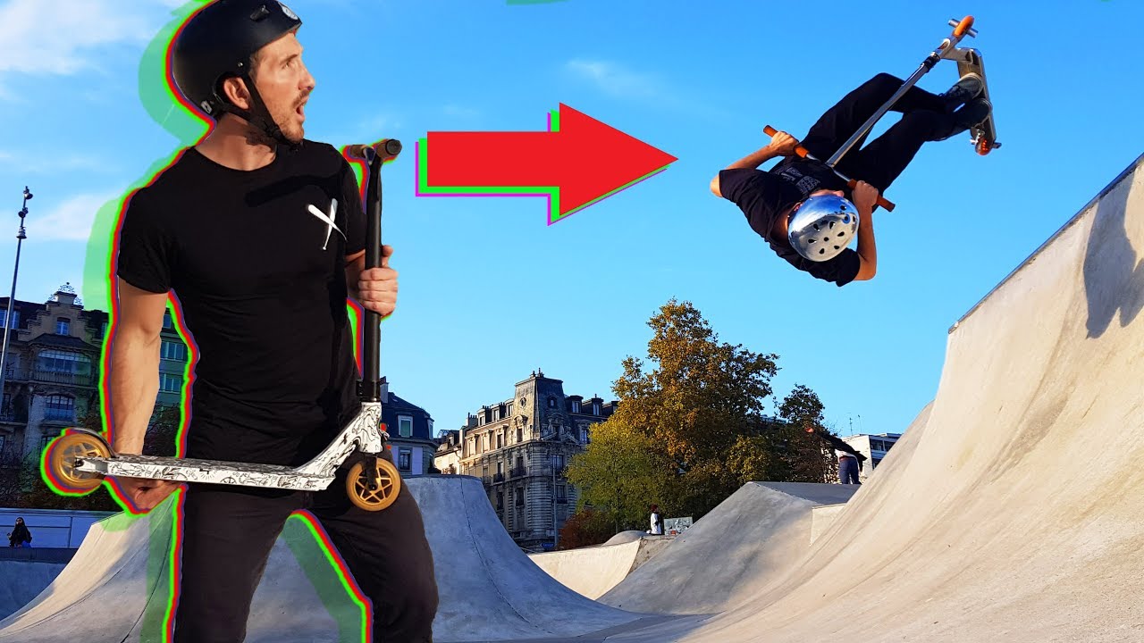 DEVENIR UN PRO DE TROTTINETTE ! (ft.Warneup)