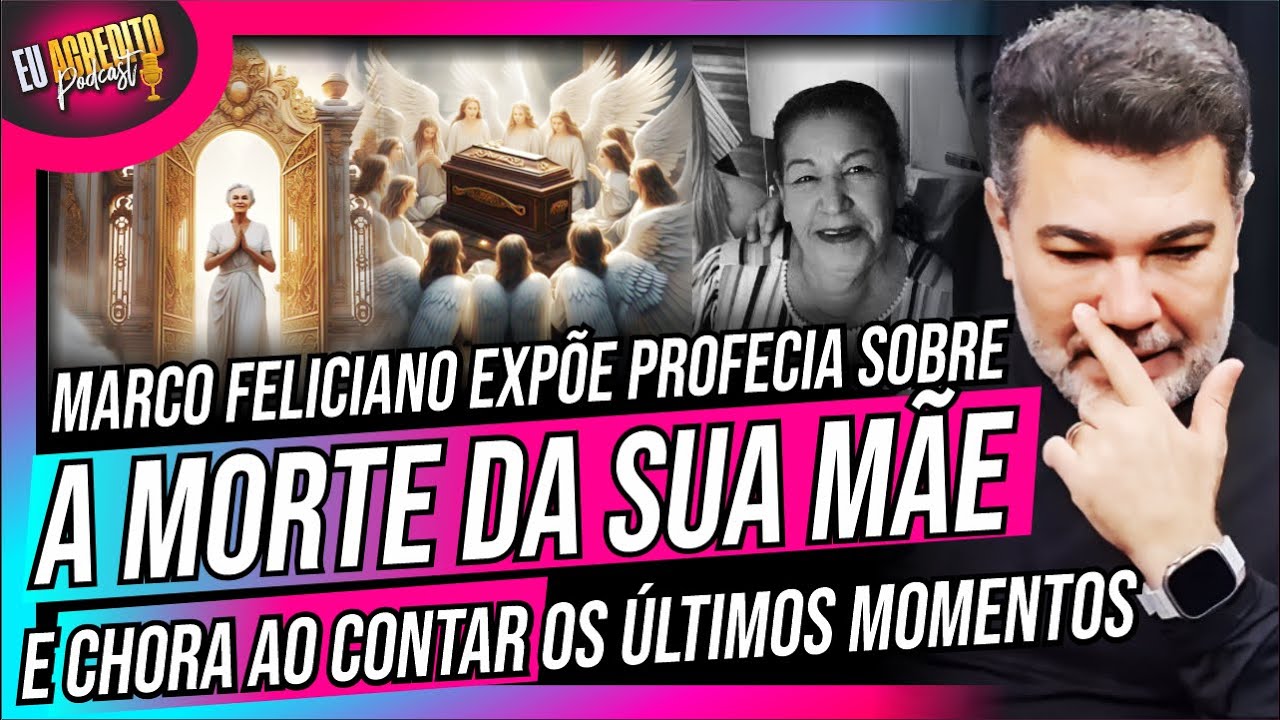 PASTOR MARCO FELICIANO REVELA A PROFECIA SOBRE A MORTE DA SUA MÃE E FALA PORQUE NÃO PAROU DE PREGAR
