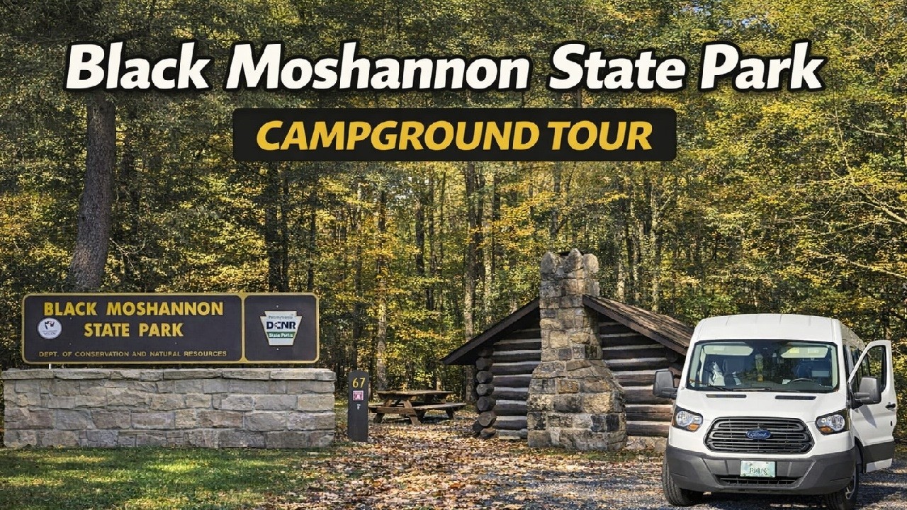 Black Moshannon State Park Campground Tour