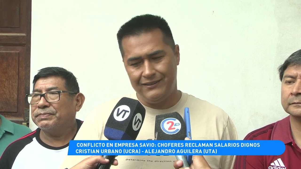 Trabajadores de la empresa Savio continúan con su reclamo salarial
