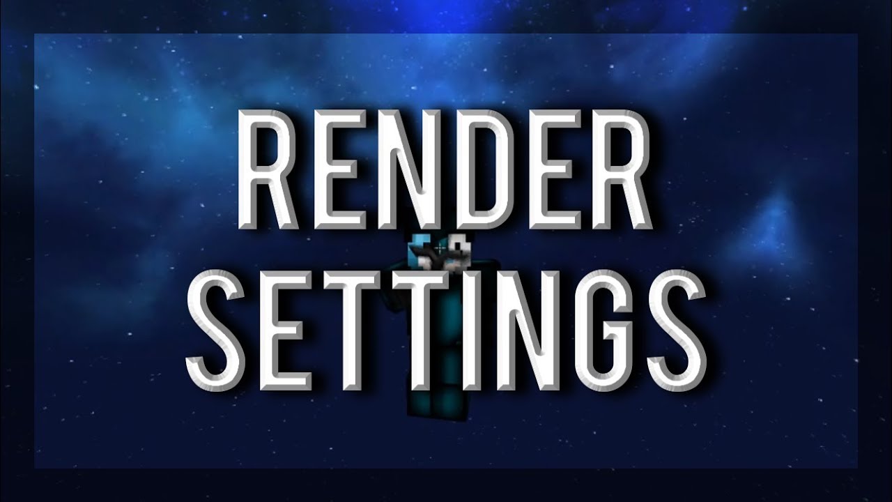 Render Settings - 200 Subscribers Special (Part 1)