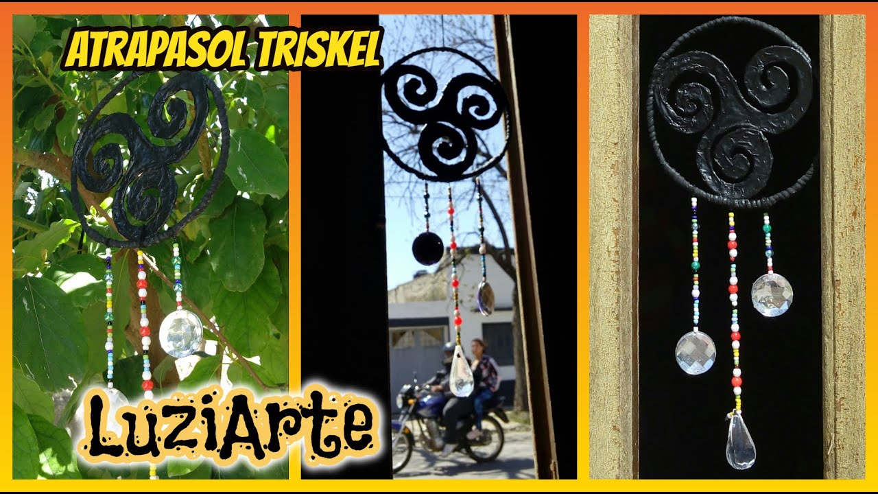 ❄️ AtrapaSol Triskel 🌞Parte 1: Como Adornar 🪔 TIPs: Cómo Aplicar Gemas 🤭 Suncatcher 🌞 @LUZiARTE