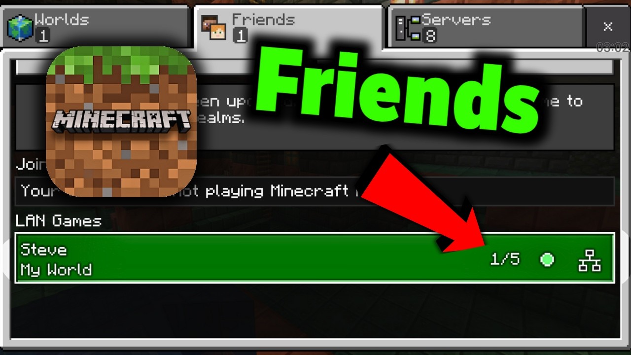 Как играть в Minecraft с друзьями (мобильное устройство и ПК)