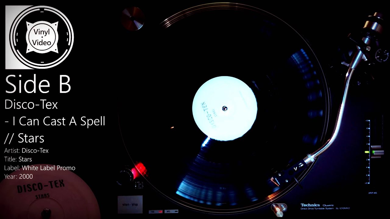 Disco-Tex - I Can Cast A Spell / Stars (White Label Promo 12