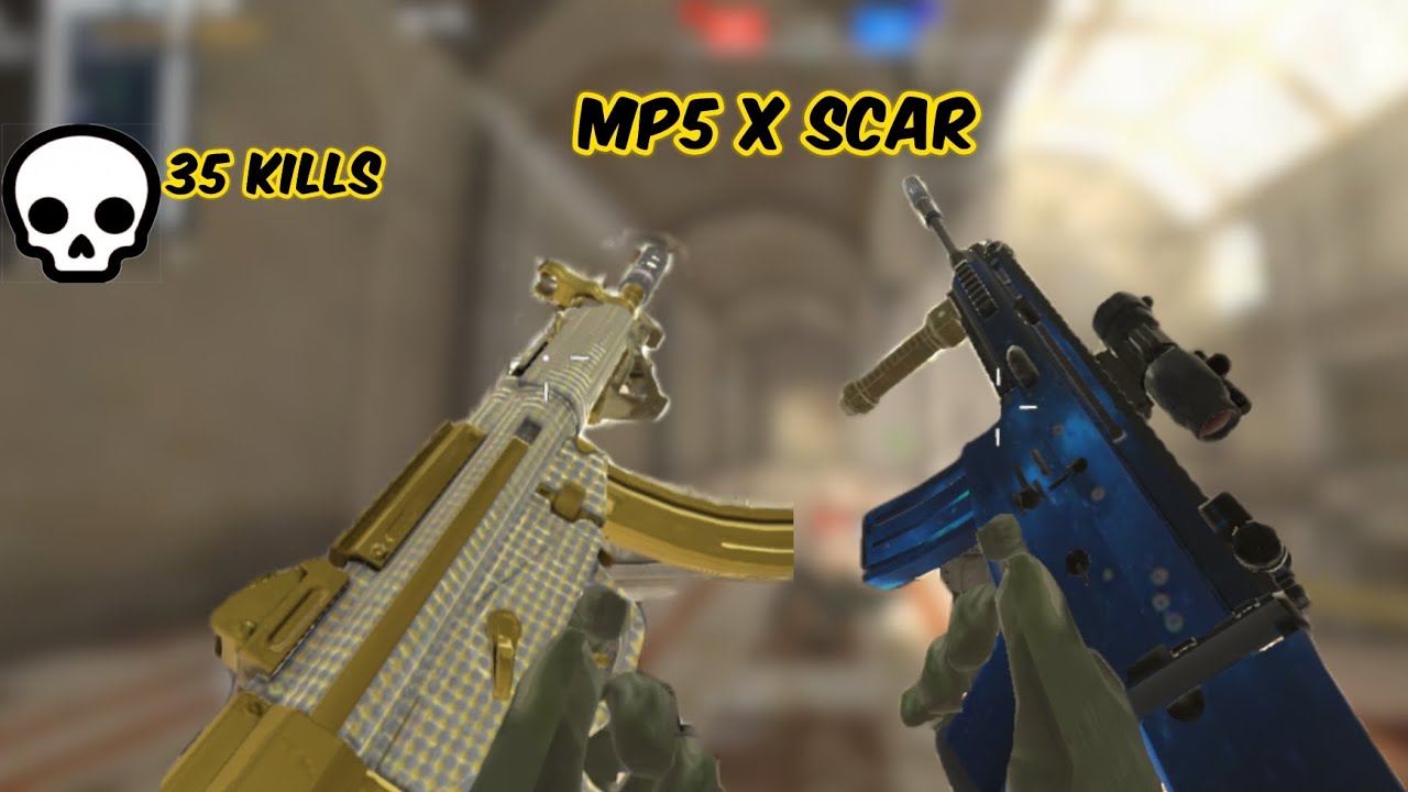 CARNAGE WARS-35 KILLS:MP-5'DIAMOND' X SCAR'SKY CAMO'