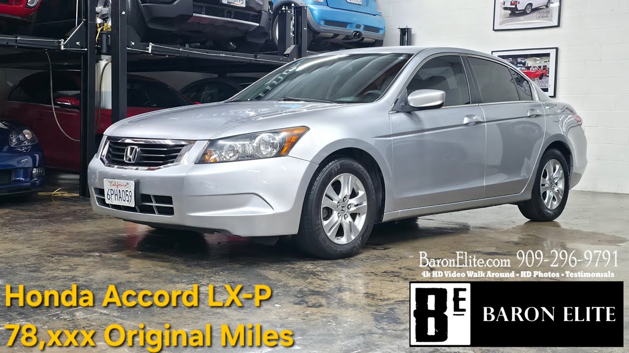 2010 Honda Accord LX-P with 78k Miles offered for sale by BaronElite.com 