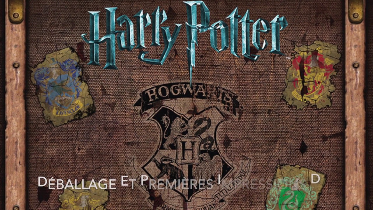 Déballage et premières impressions du jeu Harry Potter: Hogwarts Battle