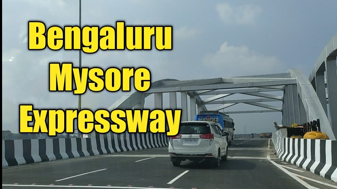 Bengaluru - Mysore Expressway (Part-1)| 6 Lane Expressway | Karnataka 😎😎