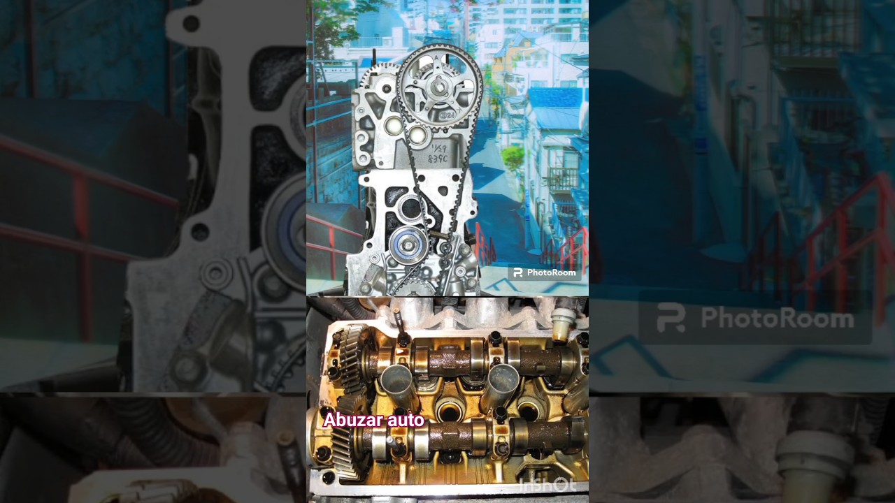 4A 5A engine timing marks Toyota Corolla