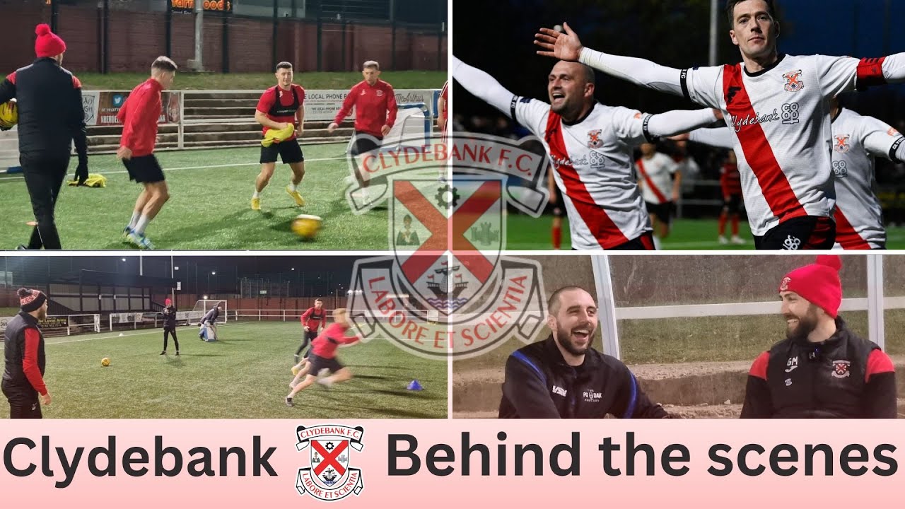Clydebank FC | Behind the scenes | Massive match on the horizon
