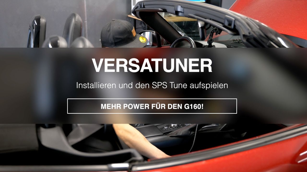 Mehr Power für den MX-5 ND G160 von zu Hause! - Versatune Installation