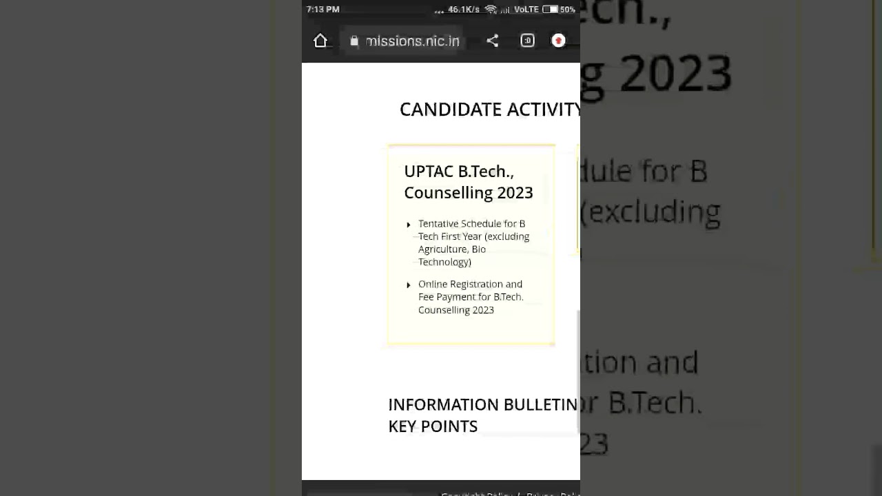 How to Apply Uptu Uptac Aktu Counselling 2023