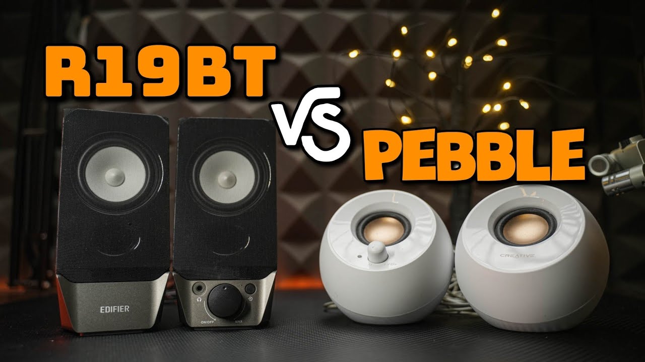 Edifier R19BT VS Creative Pebble