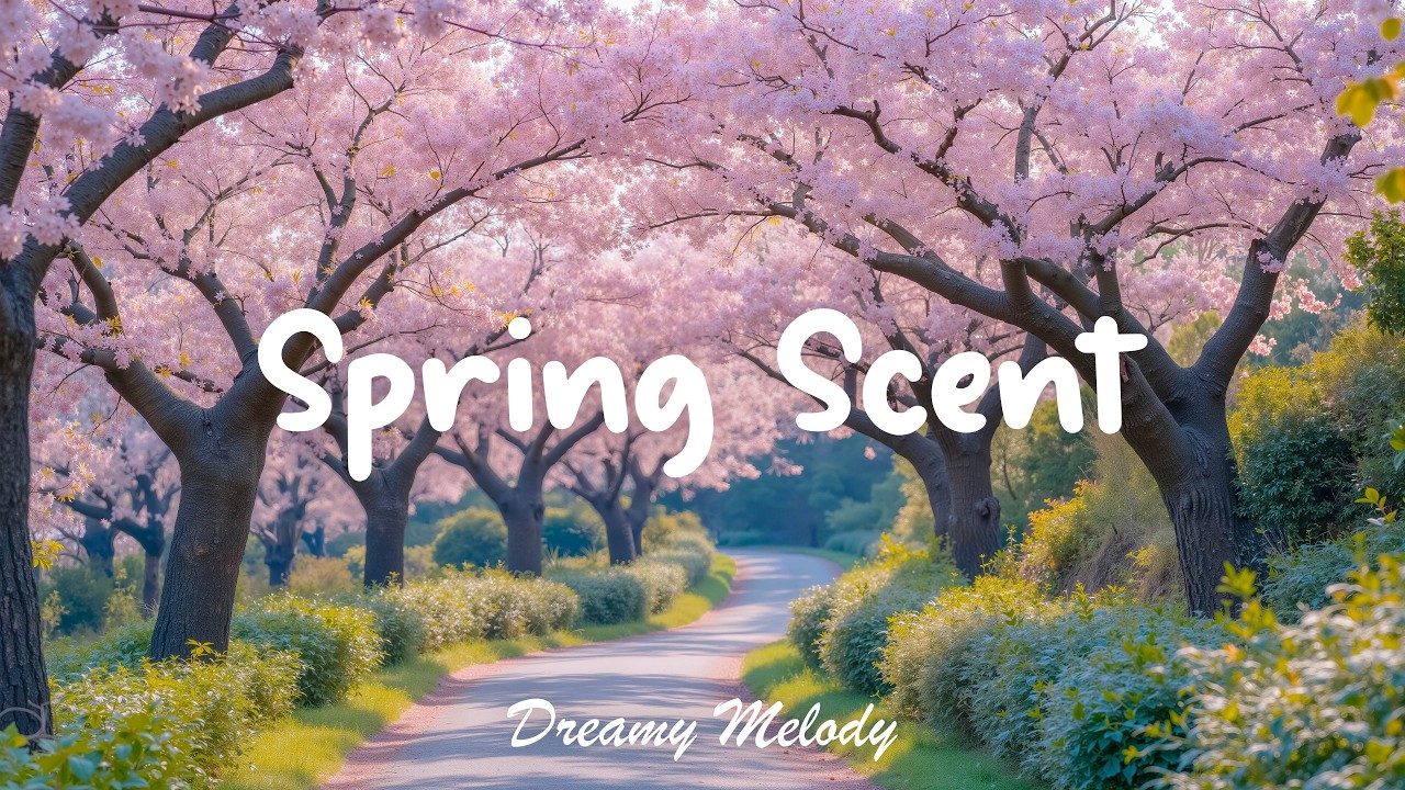 향긋한 봄 공기 가득한 아침 🎹 기분 좋은 3월 모닝 피아노 음악 - Spring Scent | DREAMY MELODY