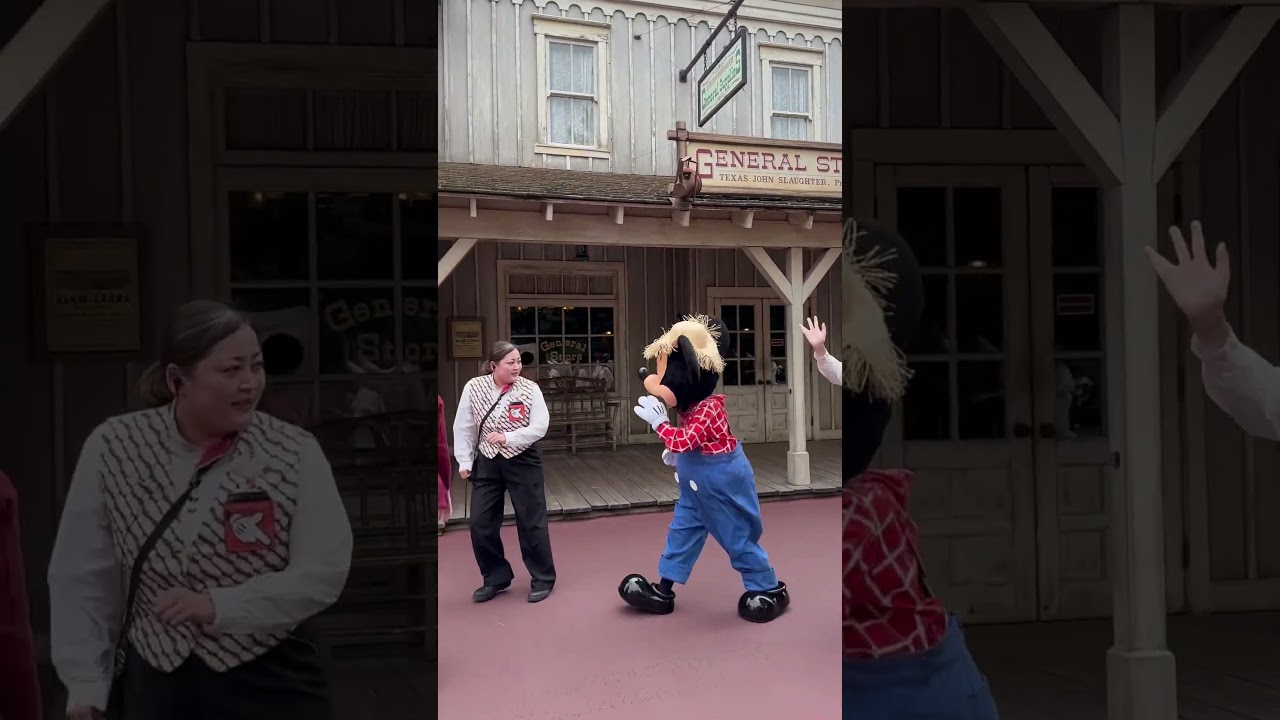 Mickey Mouse on the house!