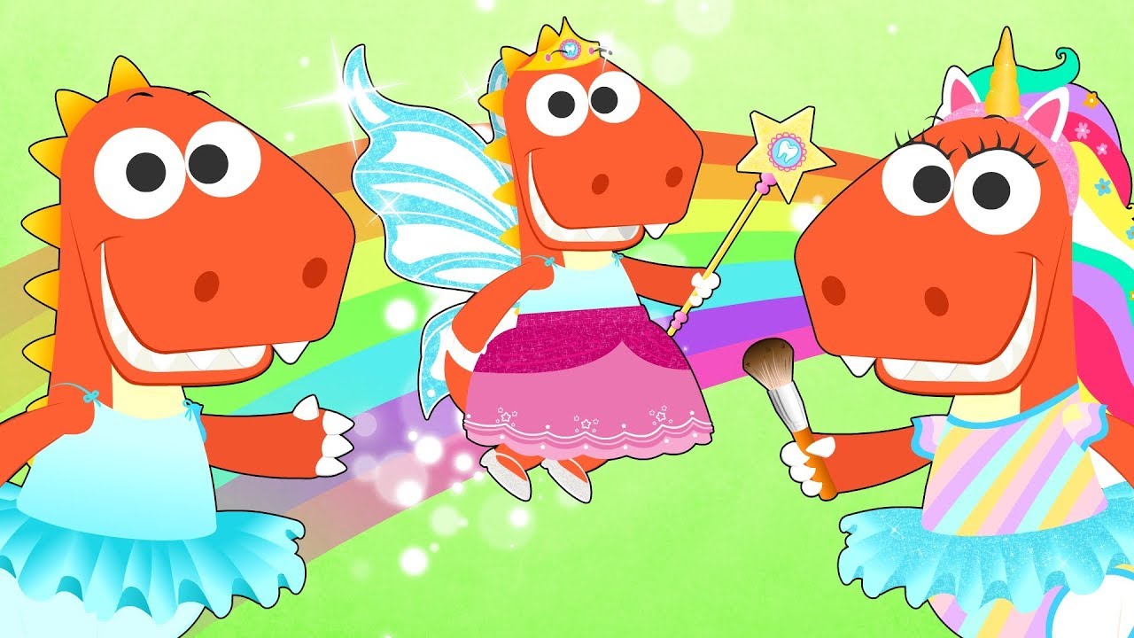 Aprende con Eddie cómo disfrazarte de sirena, unicornio, princesa, hada 🌈🧚‍♀️Dibujos para niños