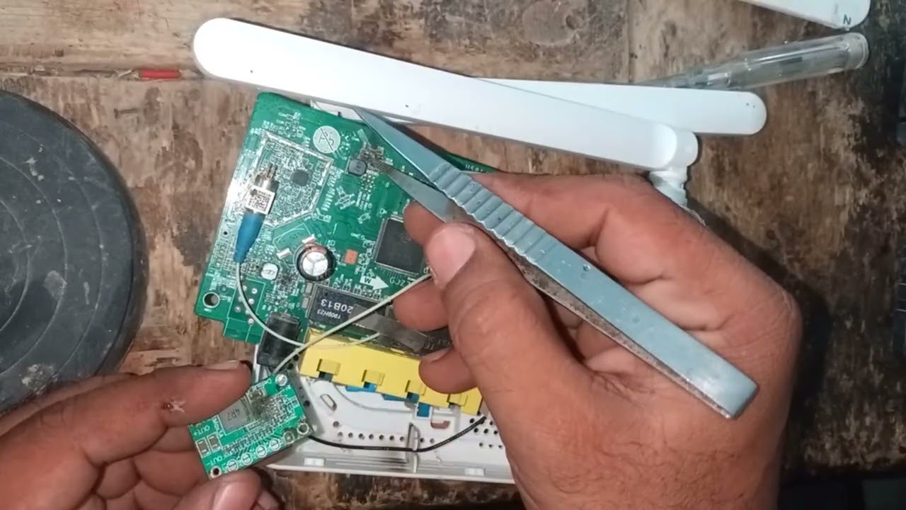 how to repair fibre router . XPON Terminal  Model no HS8145C5