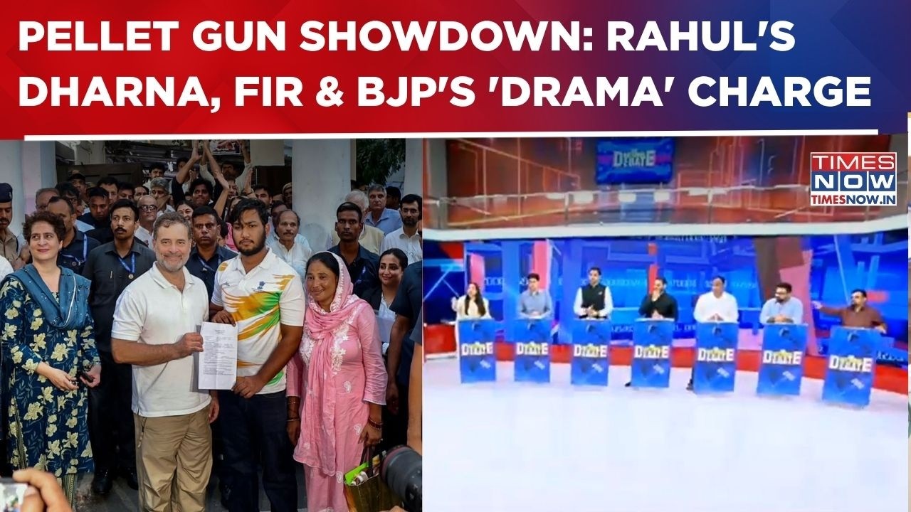 Rahul Gandhi's Pellet Gun Showdown: FIR Filed, BJP Hits Back Over 'Drama' | National Debate