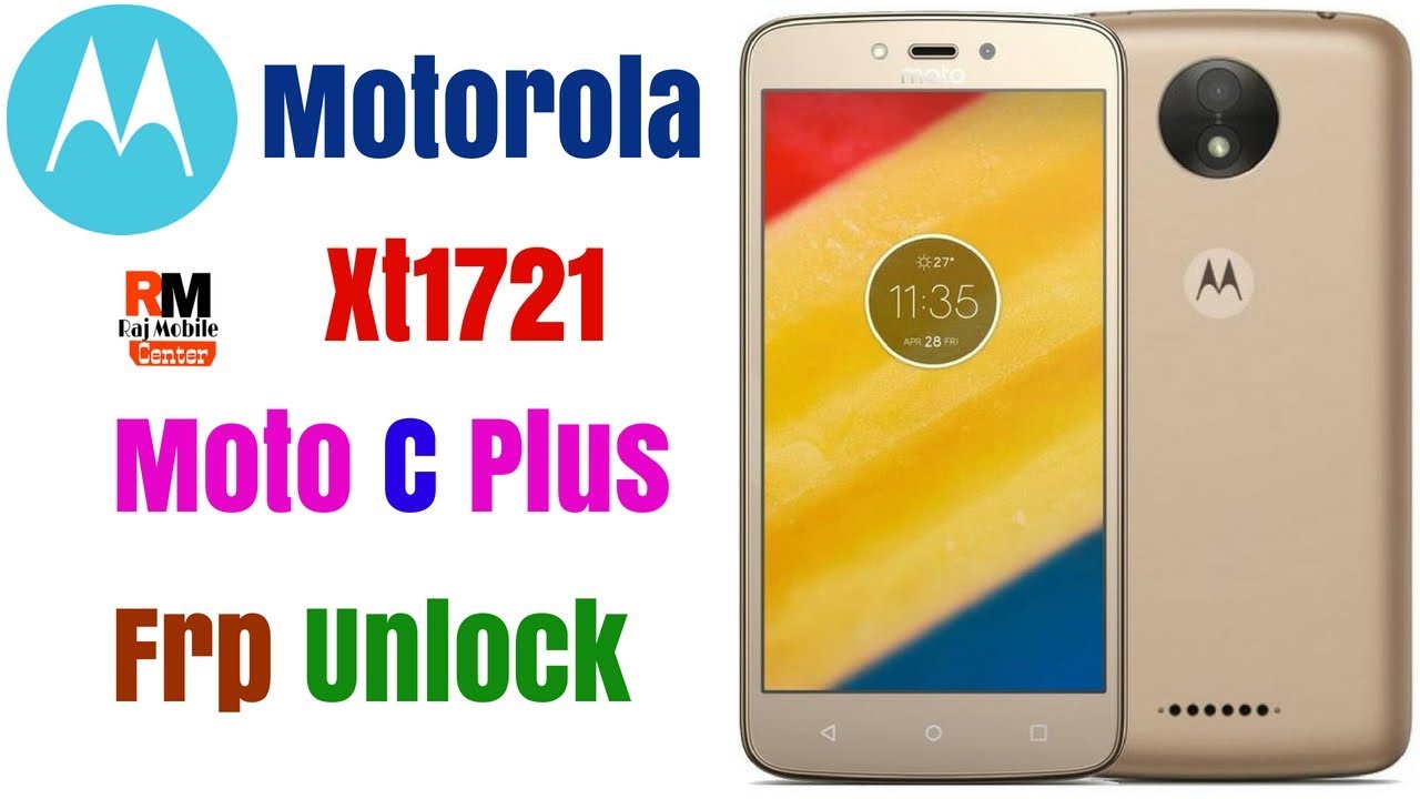 Motorola XT1721 [moto c plus] Google Account Bypass