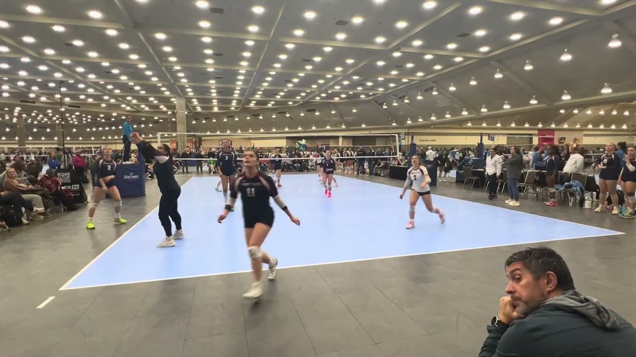 LEVBC U17 National vs. Yorketowne VB 17 Blue @ Charm City 1st Set