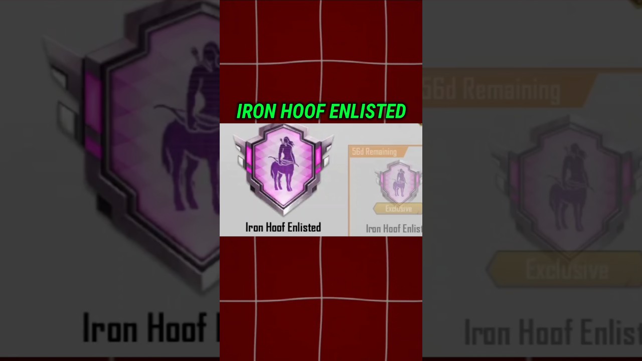 New Achievement Iron Hoof Enlisted Complete | #bgmishorts